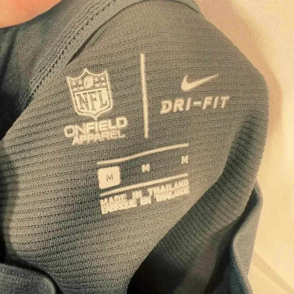 NEW Nike Dr-Fit NFL New England Patriots Sideline Performance Jacket Navy Mens M - Picture 11 of 11